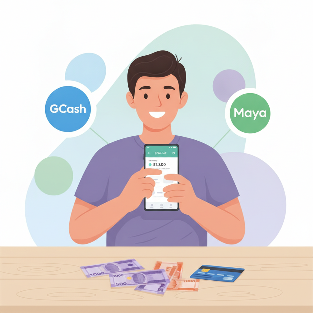 Illustration: RK Cosmos Withdrawal Limits and Fees: GCash, Maya, and Bank Transfer